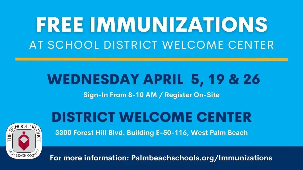 The School District of Palm Beach County tweet media