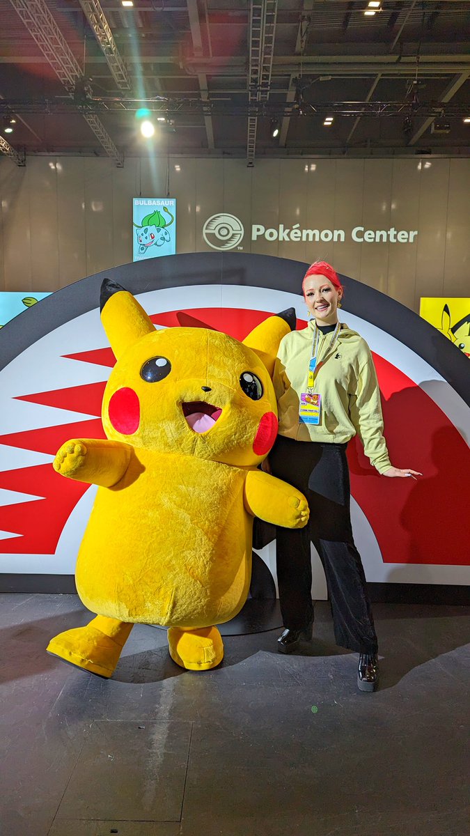 Pikachu’s biggest fan! At the Pokémon European Championships! #PokemonEUIC