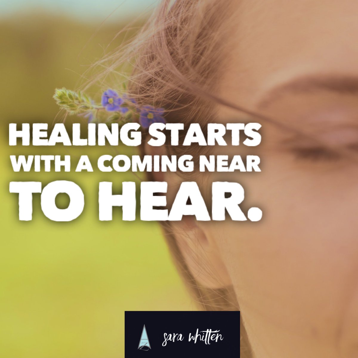 #hearGod #healing #stillsmallvoice #prophetic #myyokeiseasy #sarawhitten