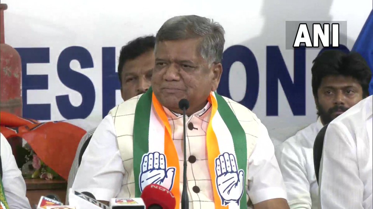 Karnataka BJP leader and former minister KS Eshwarappa writes an open letter to #JagadishShettar after he quit the party and joined Congress.

'...Congress may have given you a ticket but you will not win on the ground of struggle. If Congress comes to power, they said, they will…