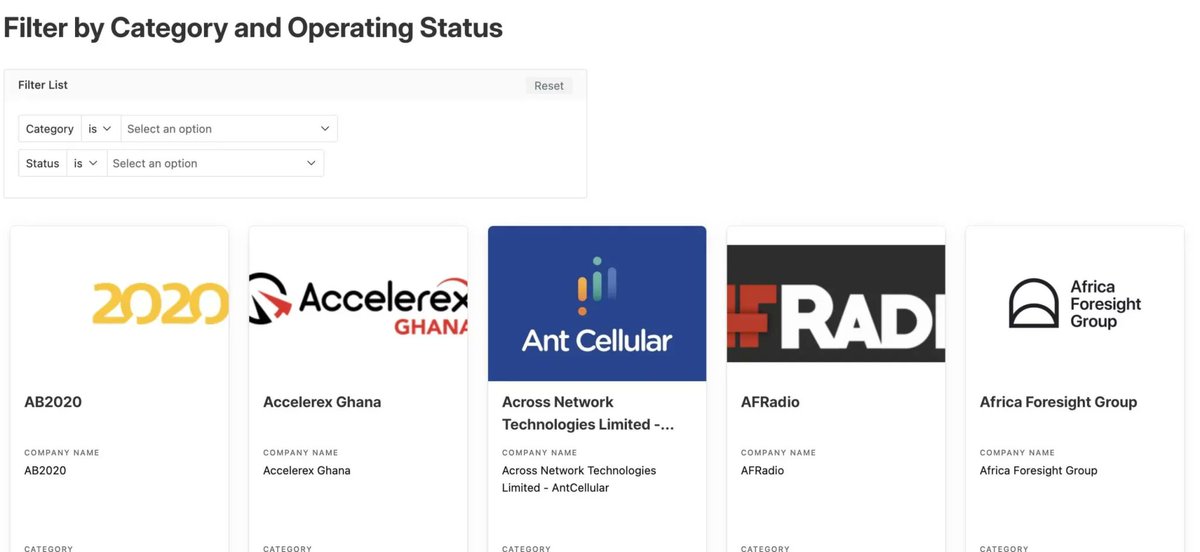 TechLabari's tweet image. Want to keep up-to-date with Ghana&apos;s tech ecosystem? Subscribe to Tech Nova&apos;s data portal to get information on tech startups and companies in Ghana buff.ly/3Z1X3QY 

#Data #Ghana