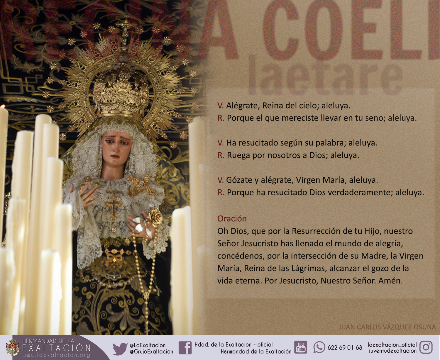 Hdad. de la Exaltación (LaExaltacion) / Twitter