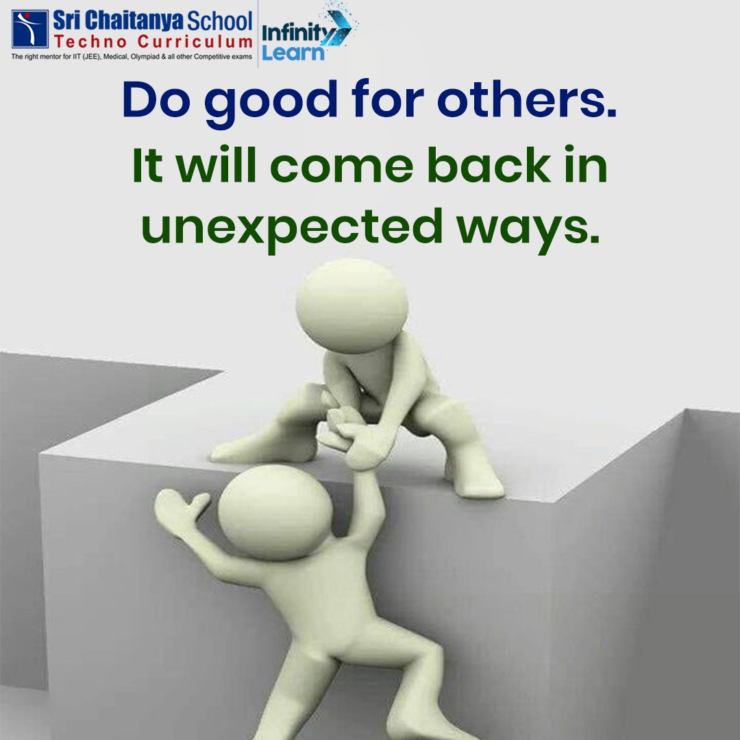 srdeepakkrsagar's tweet photo. Do good for others....#srichaitanya https://t.co/GVW3fDc07i