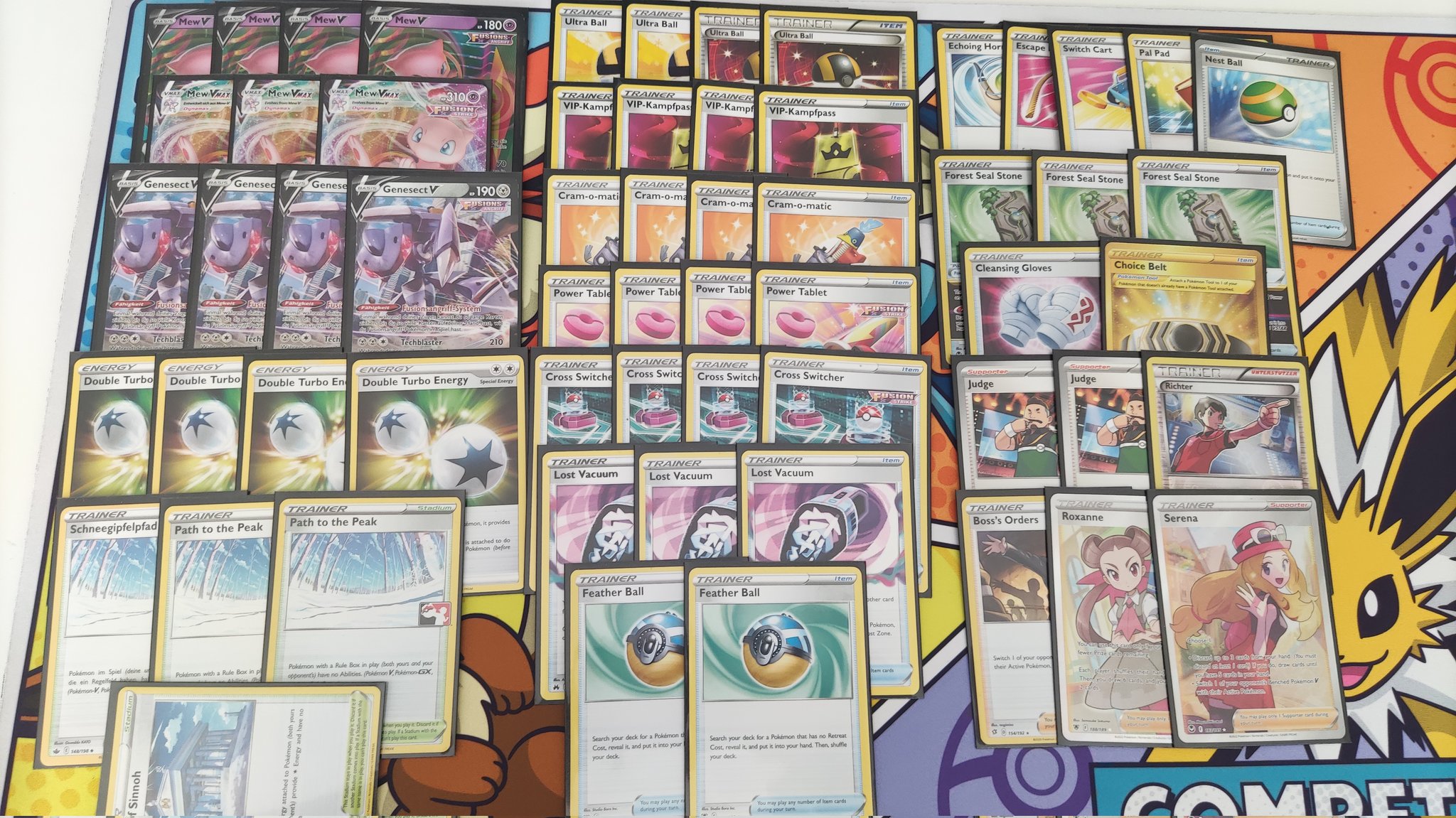 1st Place Mew VMAX Deck (Fusion Build) From MALMO Regionals (Pokemon TCG) 