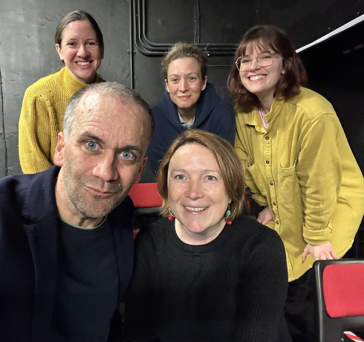 ironcladcreate's tweet photo. It was a joy to drop in on rehearsals for 2145, written by @EmmaKellyWriter &amp; coming to @brightonfringe later this year. Ironclad is proud to support Elk Productions via our Micheal Graney Bursary, and the play engages (in every sense) with complicated ideas with pace &amp; verve. https://t.co/1uBHPs6lnj
