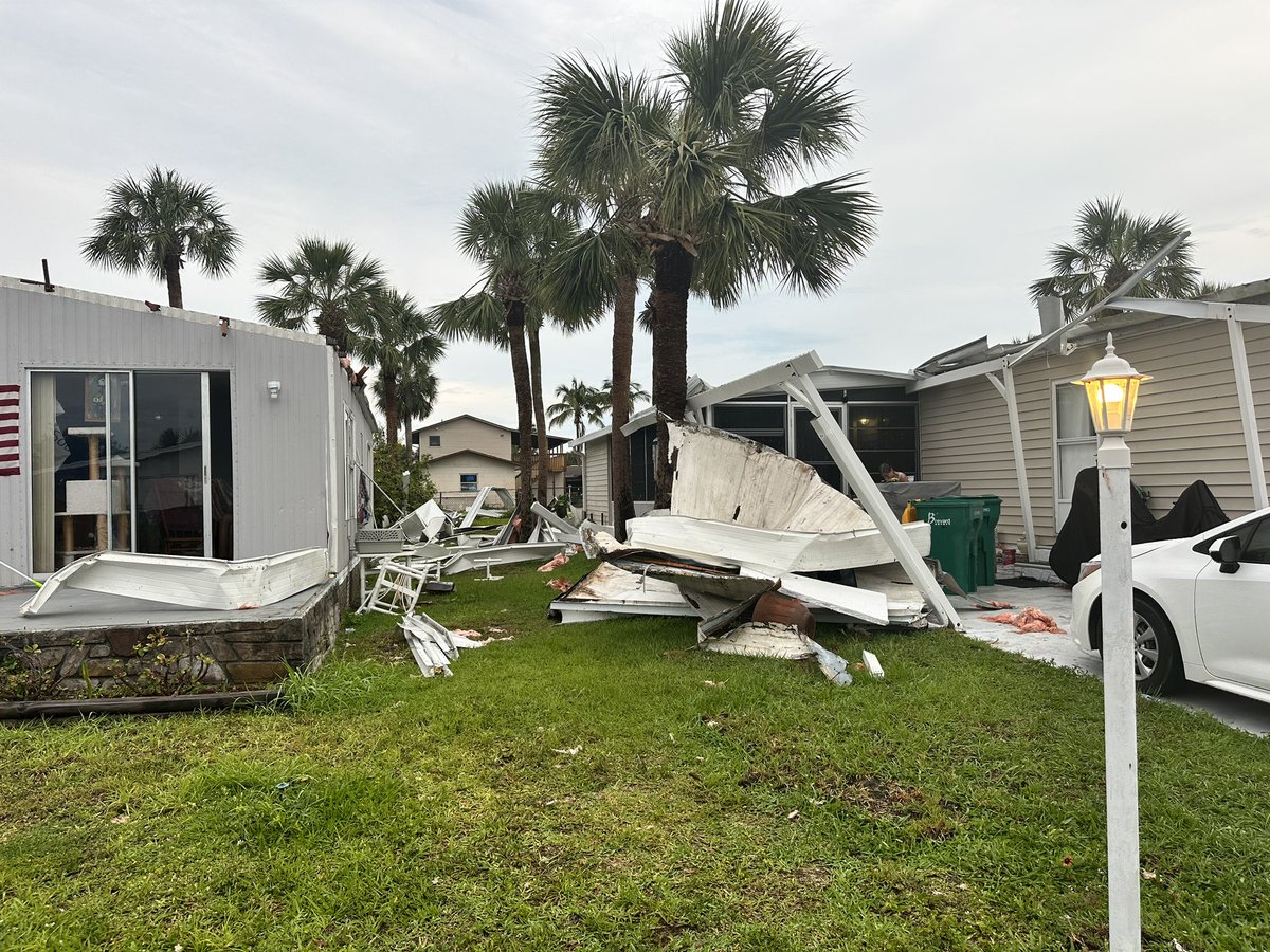 Amanda McKenzie FOX 35 on Twitter "Possible tornado damage to at least