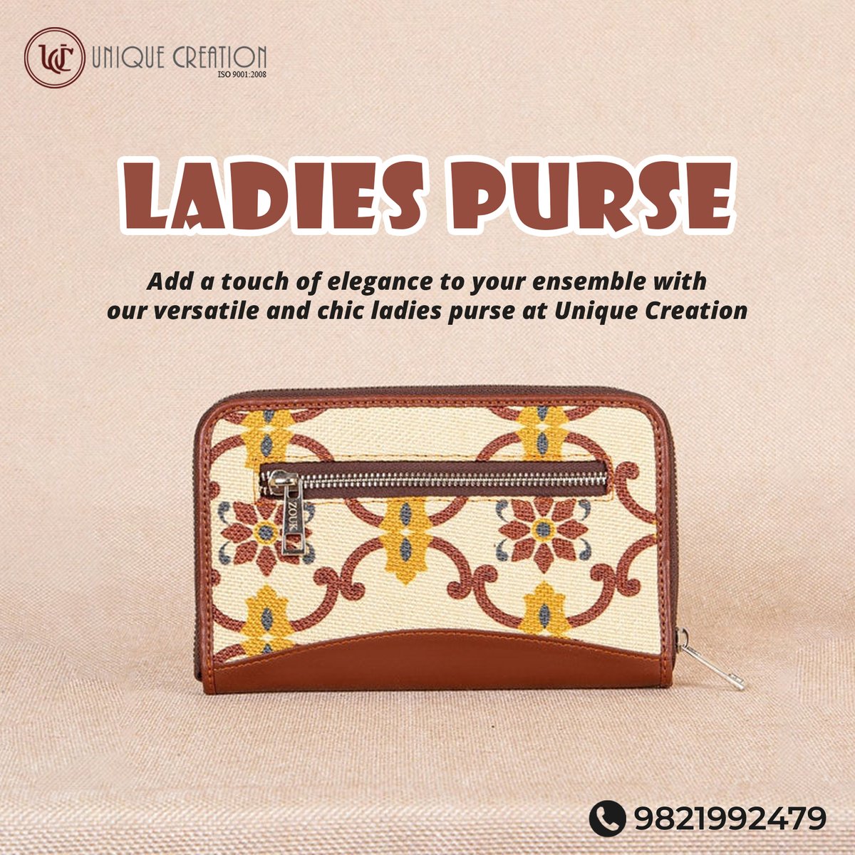 Make a style statement with our sophisticated and practical #ladiespurse, perfect for any occasion. Shop from us now.
Call us at 9821992479 for #wholesale queries.
#manufacturer #supplier #trader