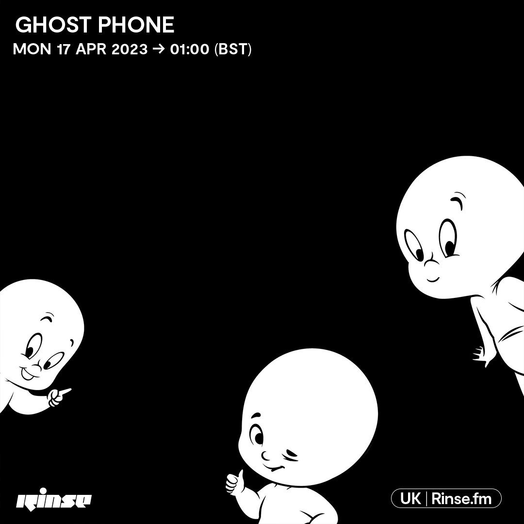 RinseFM's tweet photo. LIVE: it's #GhostPhone with @TheKellyTwins on https://t.co/6hLtrLYXyq + 106.8FM
#RinseFM https://t.co/q7jJsZbyU1