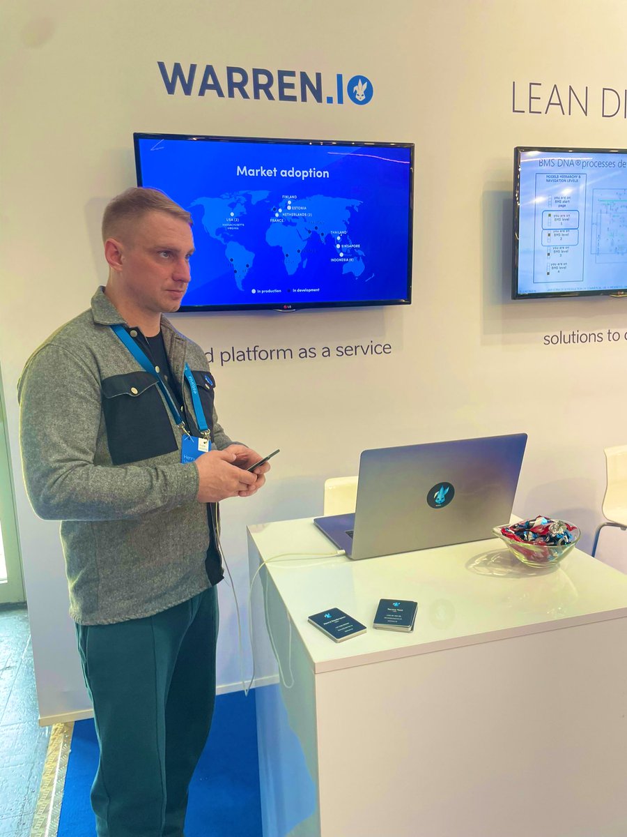 warren_io's tweet photo. Meet us @ #Hannover #hannovermesse Hall 15 A02 https://t.co/X5ocIMsh1A