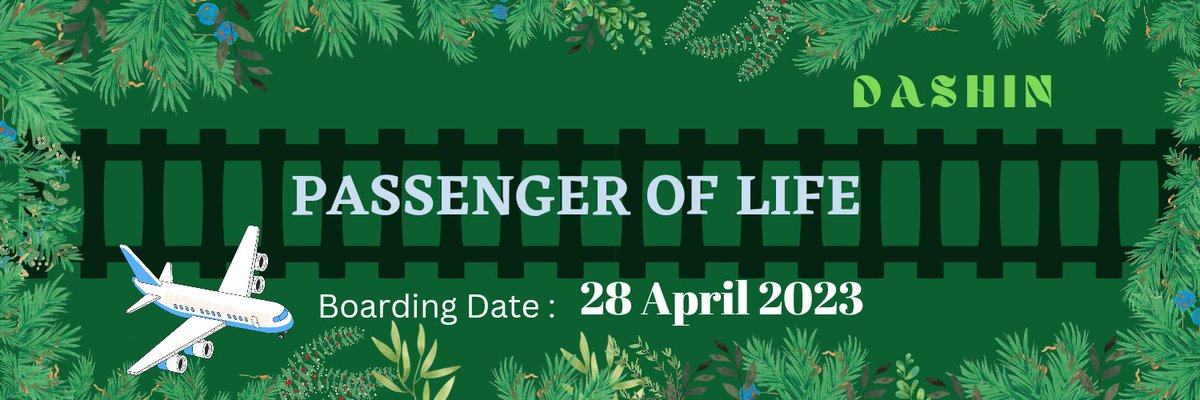 Dashin02's tweet image. Track Title Reveal 
Passenger Of Life  by Dashin
RELEASING DATE : 28 APRIL 2023 , 
Time - 12 am [IST]
#Dashin #PassengerOfLife  #Indianmusicartist #Indipendentartist #Music #MusicArtist #Indianindie #Explorepage 
#Life #Passenger #Traveler #Explore #Journey 
@amuse_io
