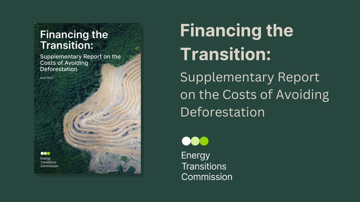 ETC_energy's tweet photo. Our latest paper on the cost to #AvoidDeforestation is coming this week.
Accompanying our #FinanceTheTransition report, this analysis explores the role of concessional/grant payments in ending tropical deforestation – critical to limiting warming to 1.5°C
Launching April 19th📅 https://t.co/cWdRwYegbD