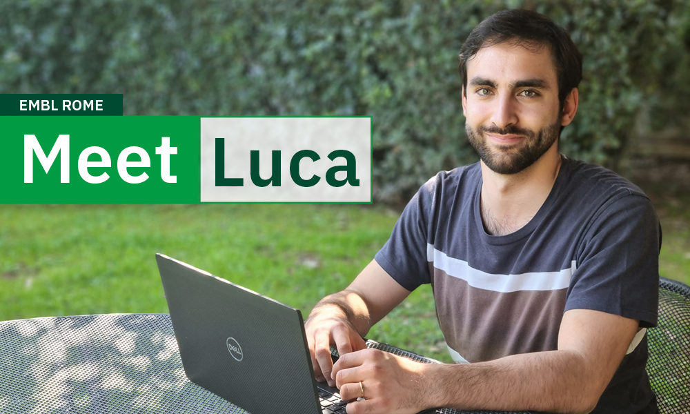 EMBLRome's tweet photo. Meet Luca Michetti, 🇮🇹postdoc in the Boskovic group.
Luca researches chromatin and transposons in early embryonic development. 

He is a sports enthusiast, and a big fan of the AS Roma football team. He loves outdoor activities and hiking in the mountains. https://t.co/vi9CAq31YS