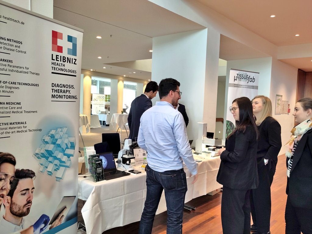 Leibniz HealthTech (@lfv_healthtech) on Twitter photo Start of the <a href="/DECHEMA/">DECHEMA e.V.</a> #3DCellCulture conference in Freiburg.
We are here with three of our <a href="/LeibnizWGL/">Leibniz-Gemeinschaft</a> institutes (#DWI, #INM, <a href="/IPFDD/">IPFDD</a>) who are presenting their collaborative project #μTissueFab here.
@DeLaporte_Lab, <a href="/RWTH/">RWTH Aachen</a>, <a href="/LSCLifeMat/">LSC Living Therapeutic Materials</a> Start of the <a href="/DECHEMA/">DECHEMA e.V.</a> #3DCellCulture conference in Freiburg.
We are here with three of our <a href="/LeibnizWGL/">Leibniz-Gemeinschaft</a> institutes (#DWI, #INM, <a href="/IPFDD/">IPFDD</a>) who are presenting their collaborative project #μTissueFab here.
@DeLaporte_Lab, <a href="/RWTH/">RWTH Aachen</a>, <a href="/LSCLifeMat/">LSC Living Therapeutic Materials</a>
