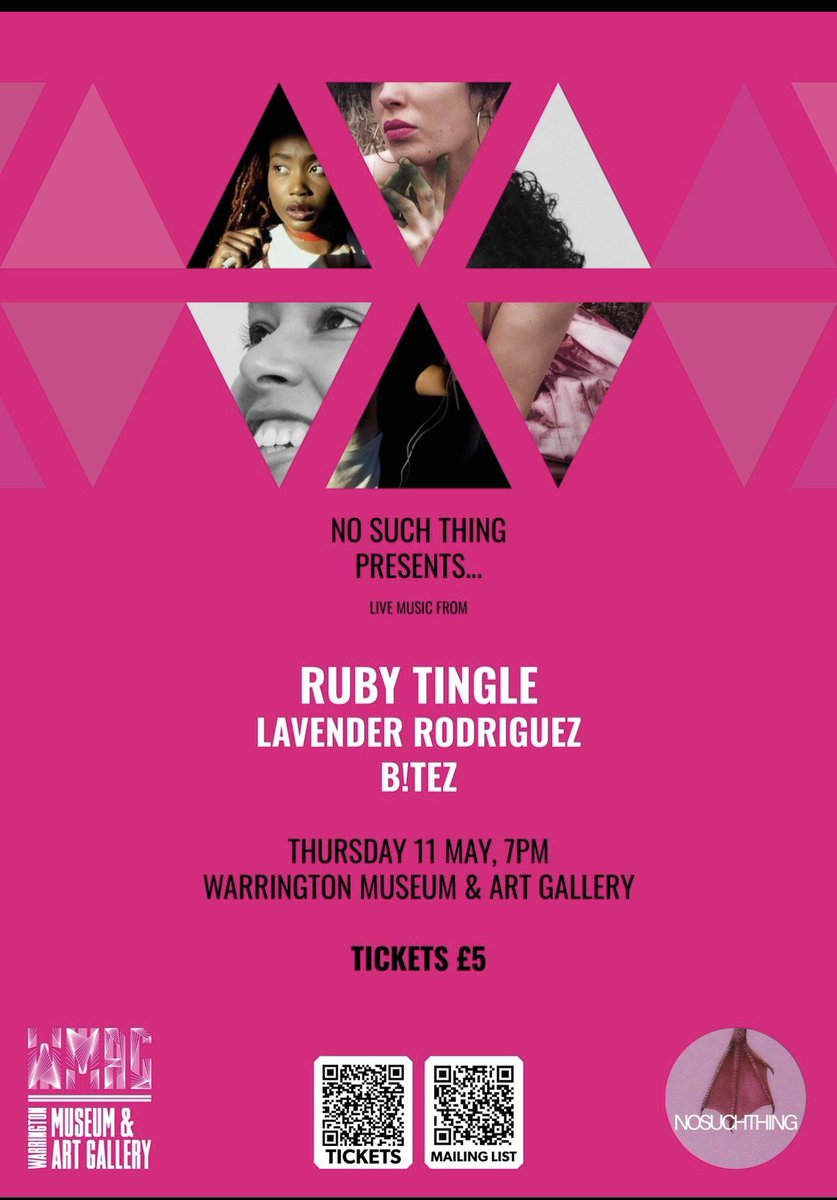 wmag.culturewarrington.org/whats-on/no-su… Get your tickets here, latest showcase!