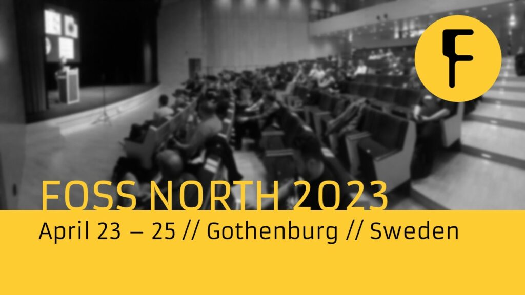 The @fossnorth community day is a day of community activities taking place tomorrow, on April 23

Find out more about it and the projects invited to Gothenburg!
💻 foss-north.se/2023/community…

#FreeSoftware #SoftwareFreedom #fossnorth