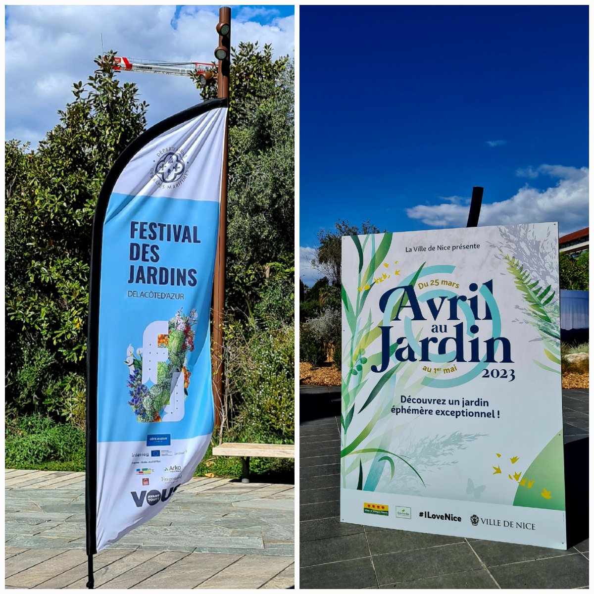 #FestivalDesJardins et #AvrilauJardin de @VilledeNice et @AlpesMaritimes dans les Jardins Albert 1er à Nice. 

2 coups de cœur : ' Entre là ' et ' Perspective d'avenir '.
1/3
#ExploreNiceCotedAzur 
#CotedAzurFrance