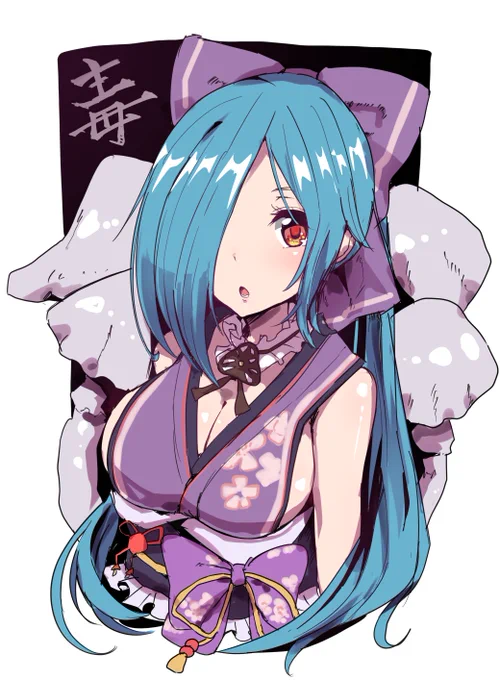 久々にイオリン描いた #イオリの森美術館 