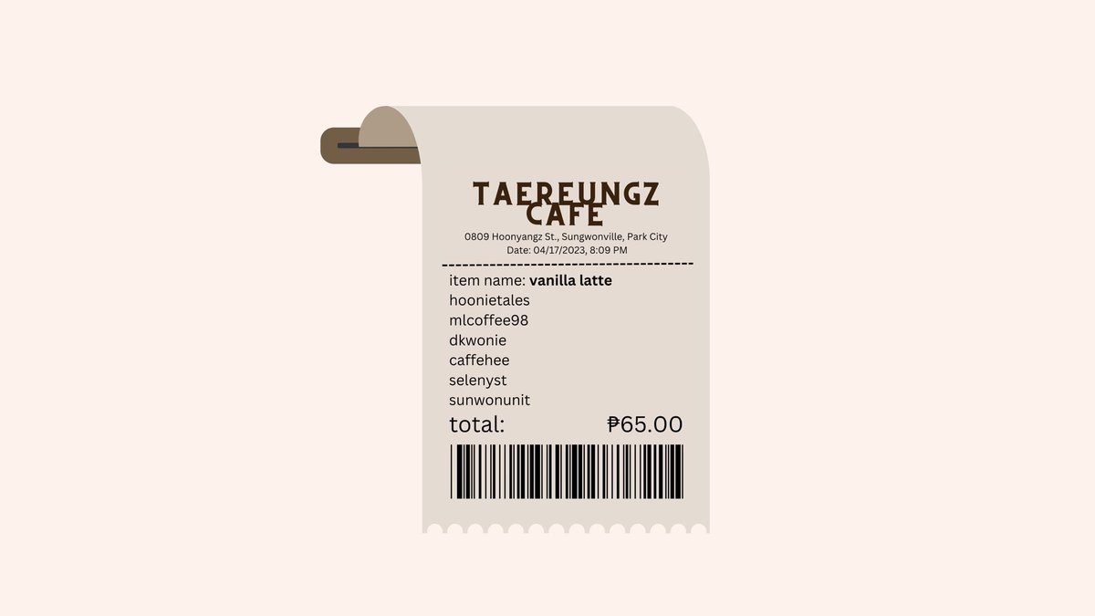 taereungzcafe's tweet image. 01: vanilla latte
↳ authors &amp;amp; prompts