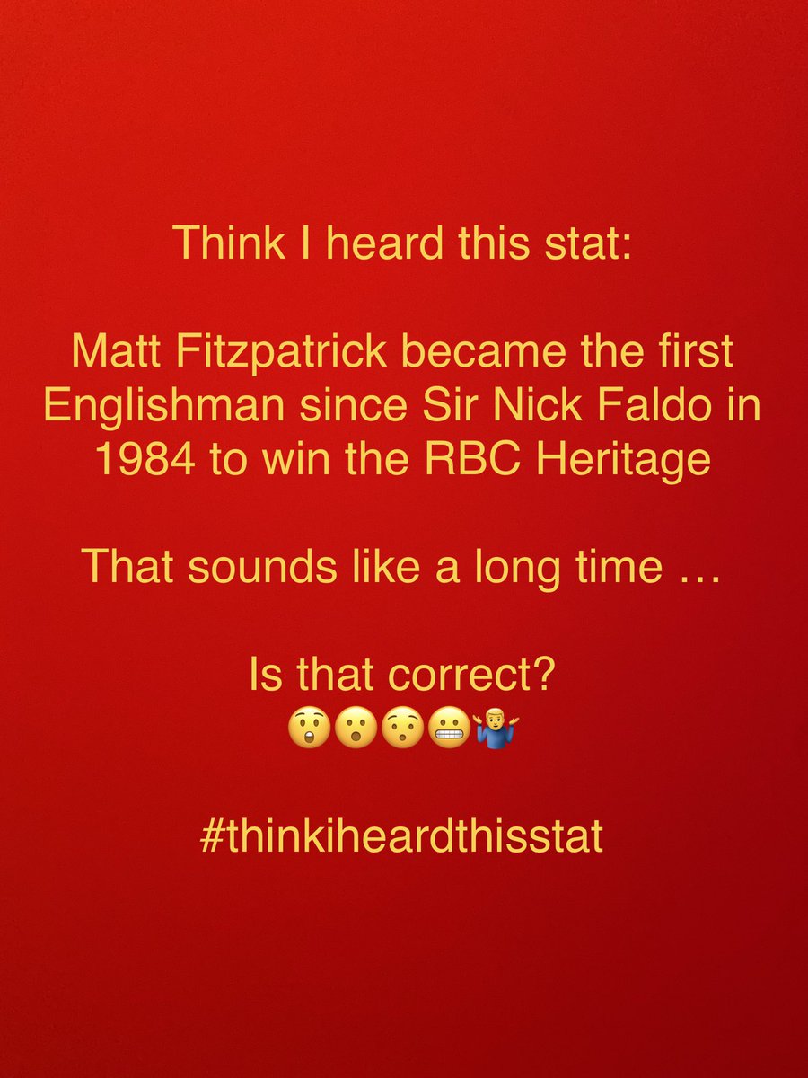 EatandSleepGolf's tweet image. #MattFitzpatrick #MattFitz #RBCHeritage #PGATour #NickFaldo #SirNickFaldo #PGATour