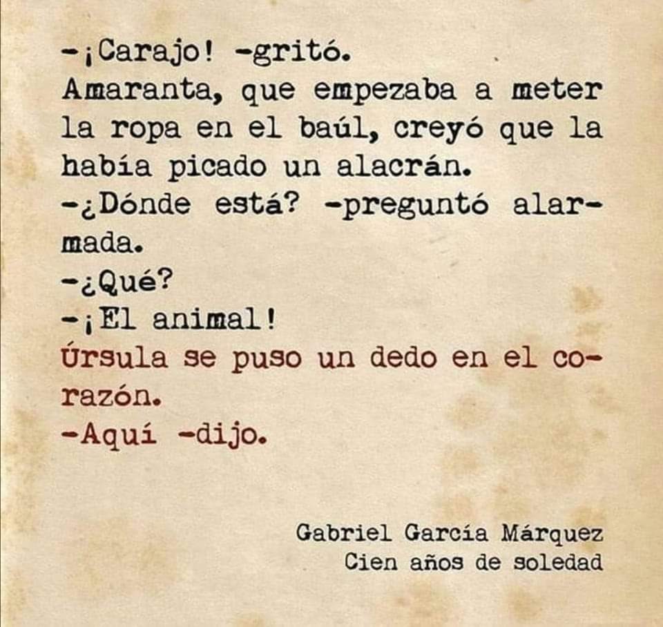 Hoy, hace 9 años, se fue ✒️ #GabrielGarcíaMárquez ✒️ a recorrer la mágica Macondo. Murió el mismo día que Úrsula, una de sus protagonistas de 📖 #100AñosDeSoledad 📖. ¿Podía ser de otra manera?