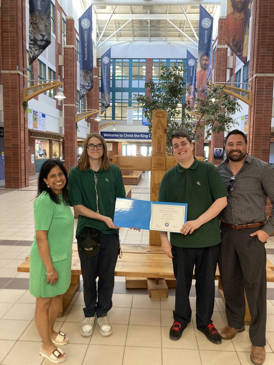 Congratulations, Aydan Leavitt on winning CtK's Spirit of Inclusion Award  2023.  We are so proud of you - you are a role model in our community!