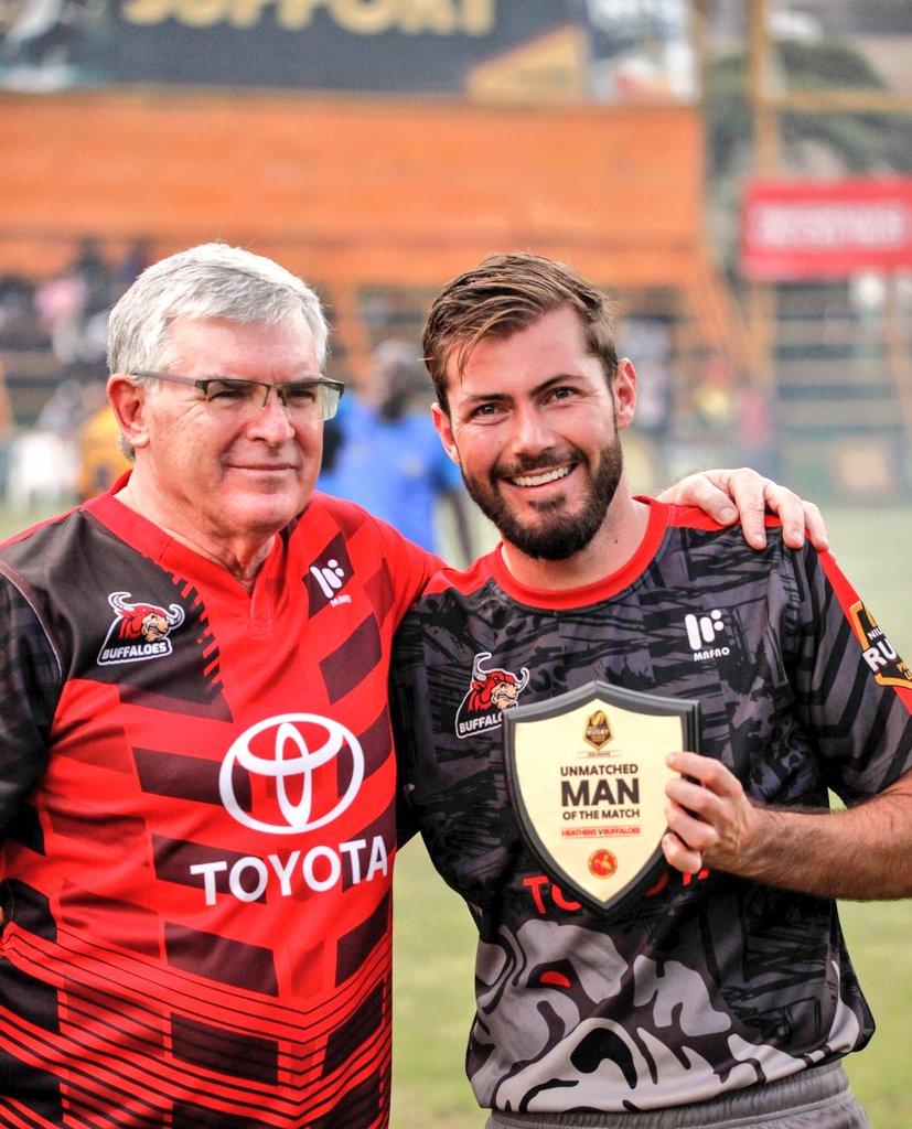 Sadam Geofrey (@geofrey_sadam) on Twitter photo A short story about Liam Walker.
He's one of the players who started from scratch and one who knows all the corners of Kyadondo Rugby Club pitch.
Now that's why he's a top notch player.
Well done Liam Walker👏👏.
#MondayMotivation
📸 <a href="/HWamwayi/">Hassan Omar Wamwayi</a> / <a href="/UgandaRugby/">Uganda Rugby Union</a> A short story about Liam Walker.
He's one of the players who started from scratch and one who knows all the corners of Kyadondo Rugby Club pitch.
Now that's why he's a top notch player.
Well done Liam Walker👏👏.
#MondayMotivation
📸 <a href="/HWamwayi/">Hassan Omar Wamwayi</a> / <a href="/UgandaRugby/">Uganda Rugby Union</a>