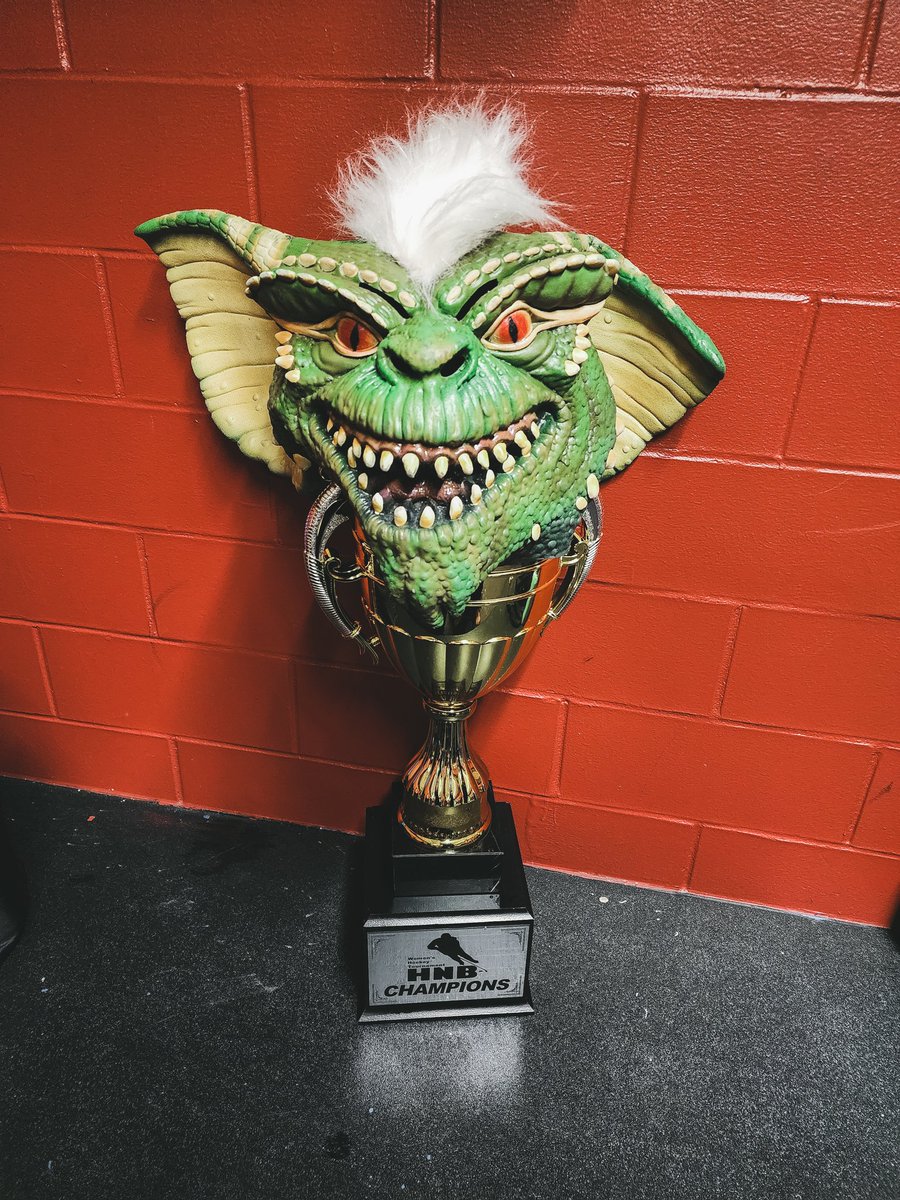 GremlinsHC's tweet photo. GREASE THE POLES. Gremlins won their first tourney 🏆💚🏒 https://t.co/D0TOj4KIKk