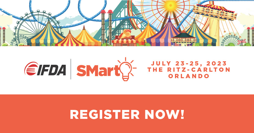 Exciting news! We proudly support the  IFDA SMart event on July 23-25.  As a special to new attendees, we're offering a discount! Just email us at info@frostyacresbrands.com to learn more. We hope to see you there! #IFDASMart #IFDA #FrostyAcresBrands #Sales #Marketing #Networking