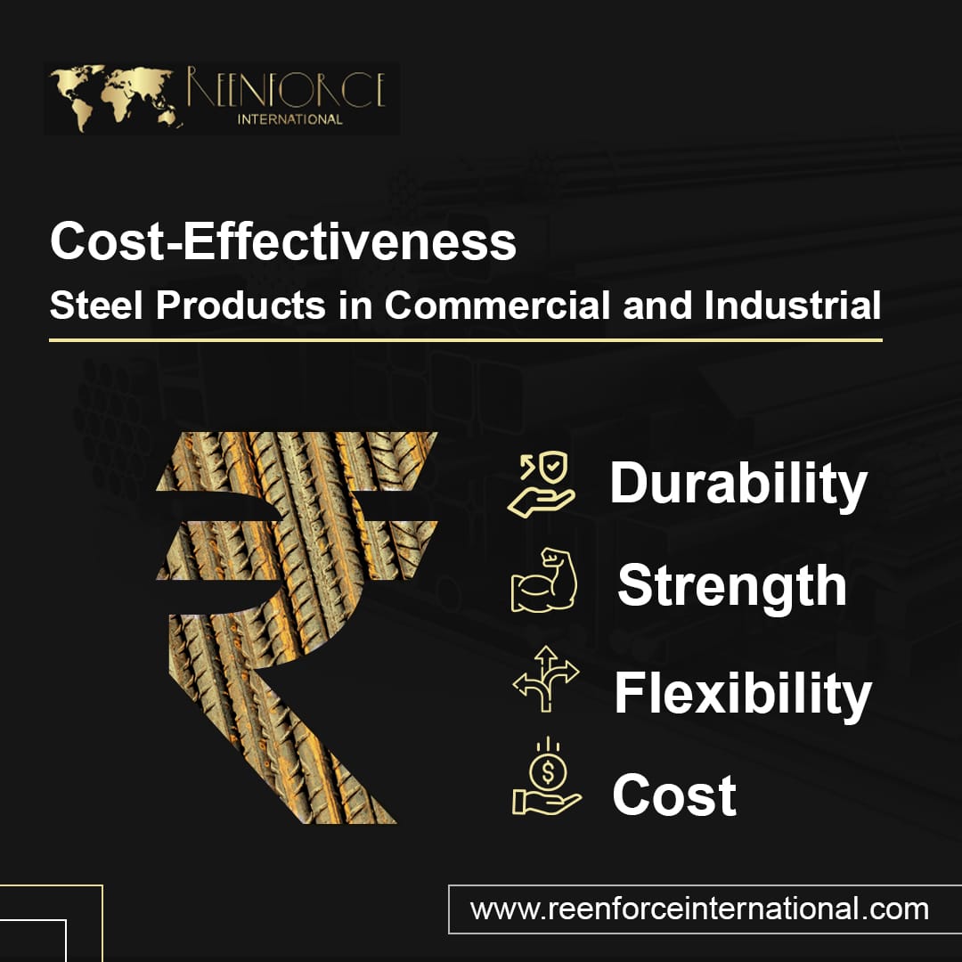 Discover the Cost-Effective Benefits of Using Steel Products for Your Commercial and Industrial Needs #steelproducts #costeffective #commercialuse #industrialuse #durability #strength #sustainability