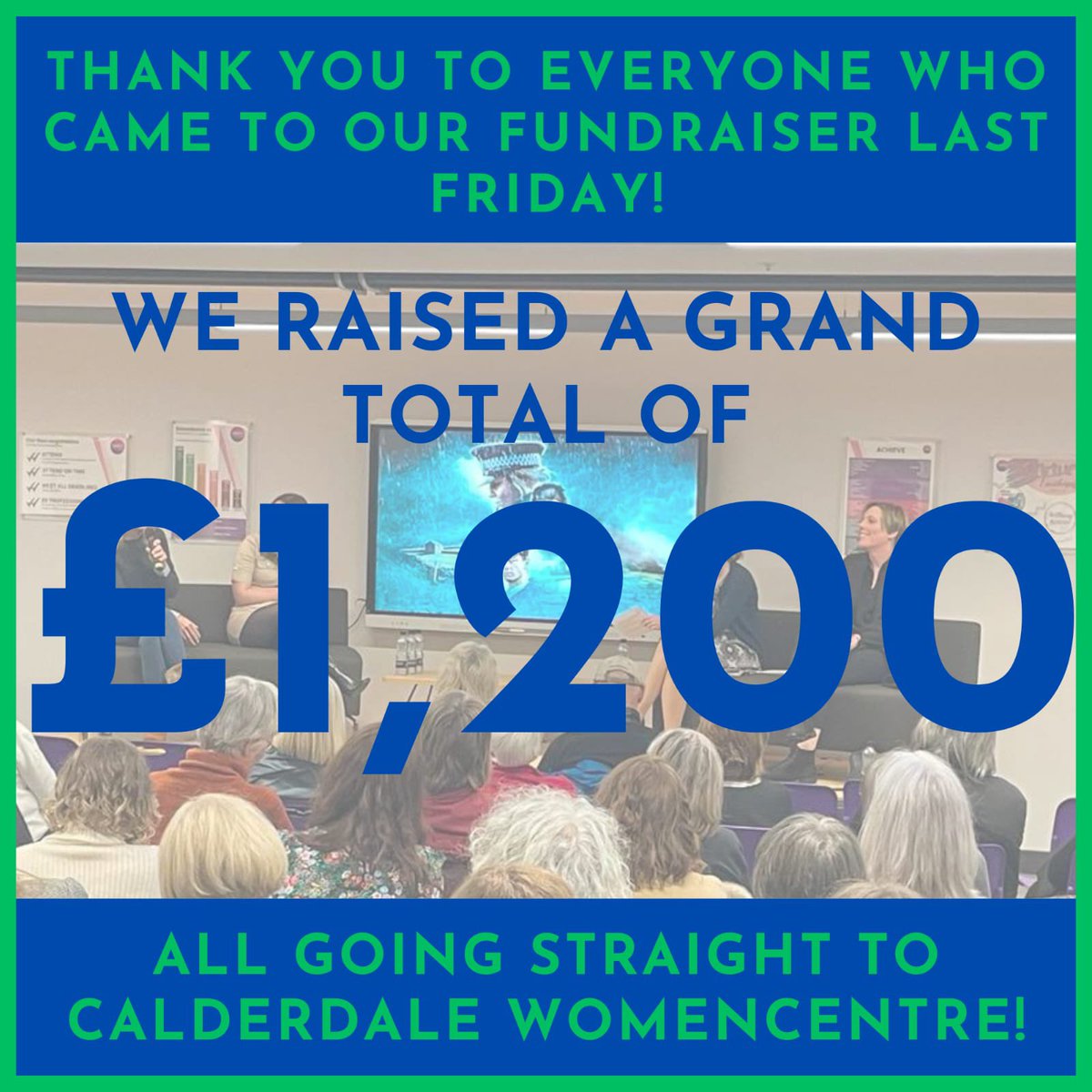 Holly Lynch (@hollylynch5) on Twitter photo Thank you to everyone who made our #HappyValley #IWD fundraiser such a special night on Friday. We raised £1,200 for @WomenCentreCK. <a href="/TrinityTSFA/">Trinity Sixth Form Academy</a> were fantastic hosts and <a href="/jessphillips/">Jess Phillips</a> <a href="/molliewinnard/">Mollie Winnard</a> and Lisa Farrand had us all enthralled! Thank you 🙏🏻 Thank you to everyone who made our #HappyValley #IWD fundraiser such a special night on Friday. We raised £1,200 for @WomenCentreCK. <a href="/TrinityTSFA/">Trinity Sixth Form Academy</a> were fantastic hosts and <a href="/jessphillips/">Jess Phillips</a> <a href="/molliewinnard/">Mollie Winnard</a> and Lisa Farrand had us all enthralled! Thank you 🙏🏻