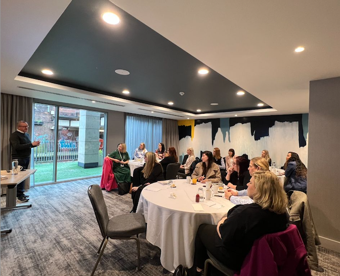 TheBTAorg's tweet photo. It's been an exciting start to the week as @Clivewratten and @AndrewClarke48 hosted today's BTA Breakfast Meeting at @HolidayInnMcr. We've had a productive session and meaningful discussions with our members and partners.

#yourBTA https://t.co/VGahw2oAvC