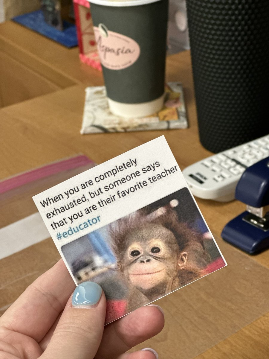 Also, how did they know Lucy woke up screaming with teething pain last night and I didn’t get to sleep until after 1?! #sleepyteacher #wegotthis