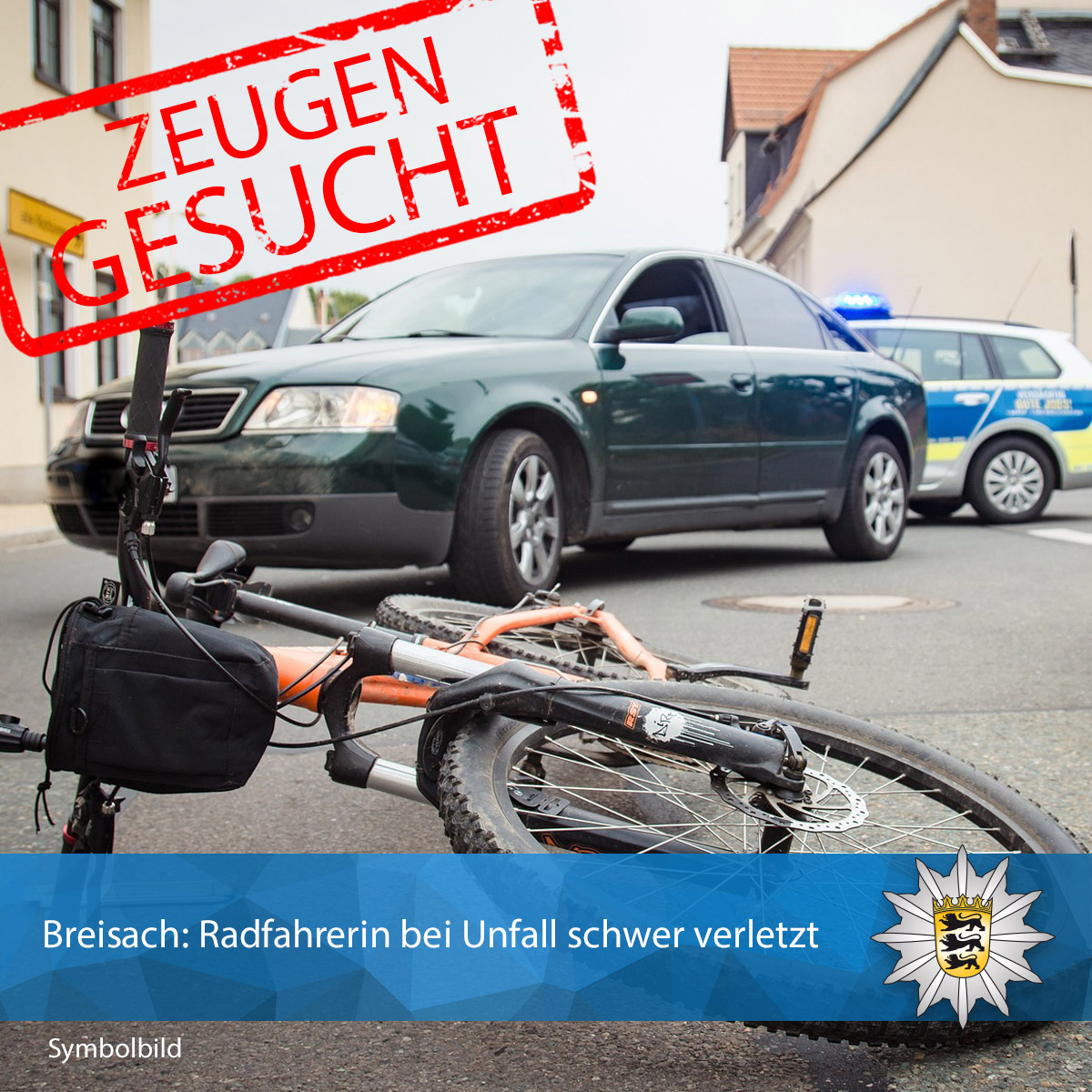 #Breisach: Radfahrerin bei Unfall schwer verletzt - Polizei sucht Zeugen

presseportal.de/blaulicht/pm/1…

#polizei