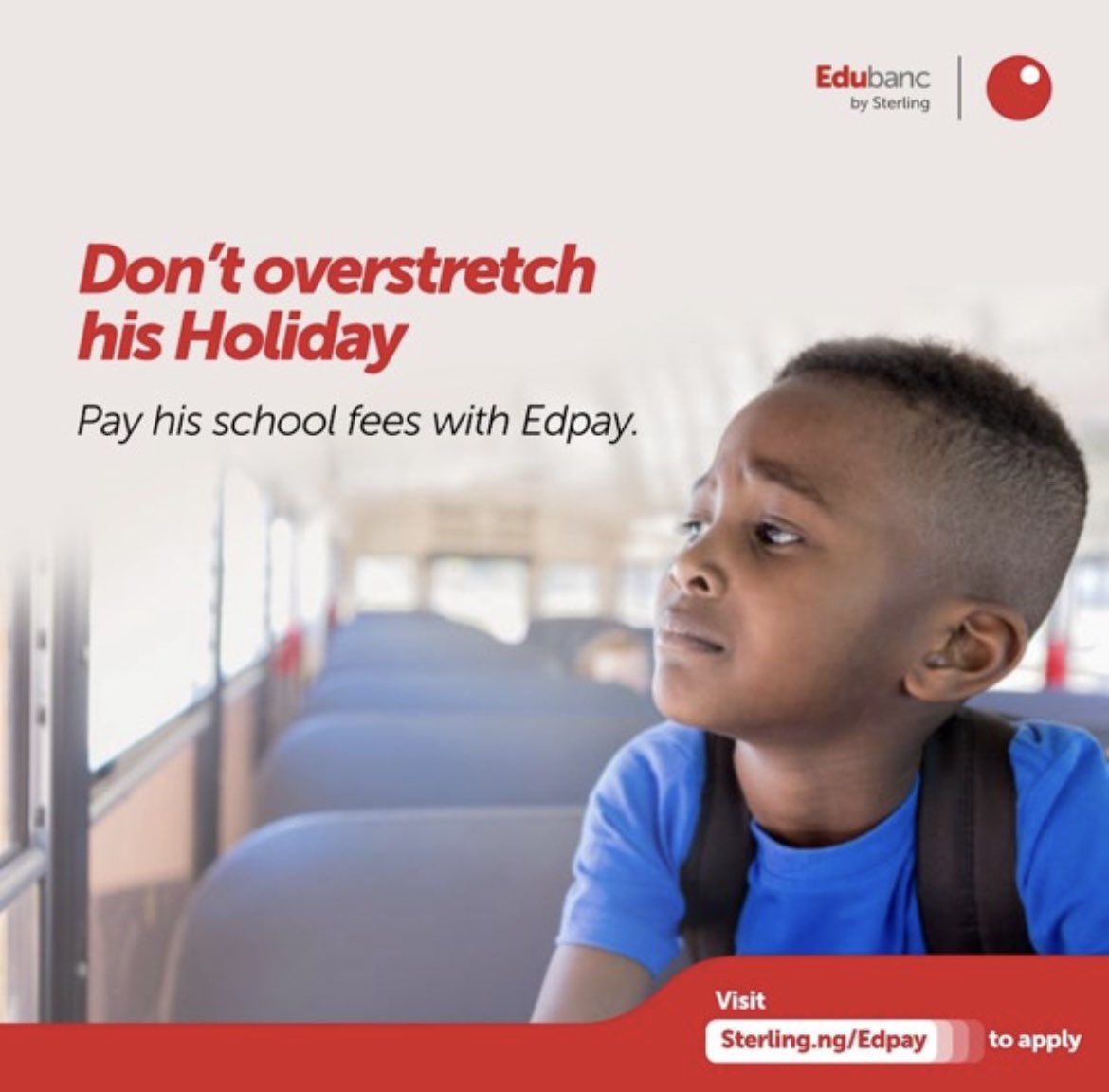 EdubancNG's tweet photo. Pay your child's fees in full by using Edpay's simple school financing service.
They do not have to miss any classes.
Relax and use Edubanc for everything education.
Visit https://t.co/6OAh6RhLVU to apply
#Edubanc
#Edpay
#SchoolFees
#SchoolLoan
#EducationFinance https://t.co/pUFGoESlWM