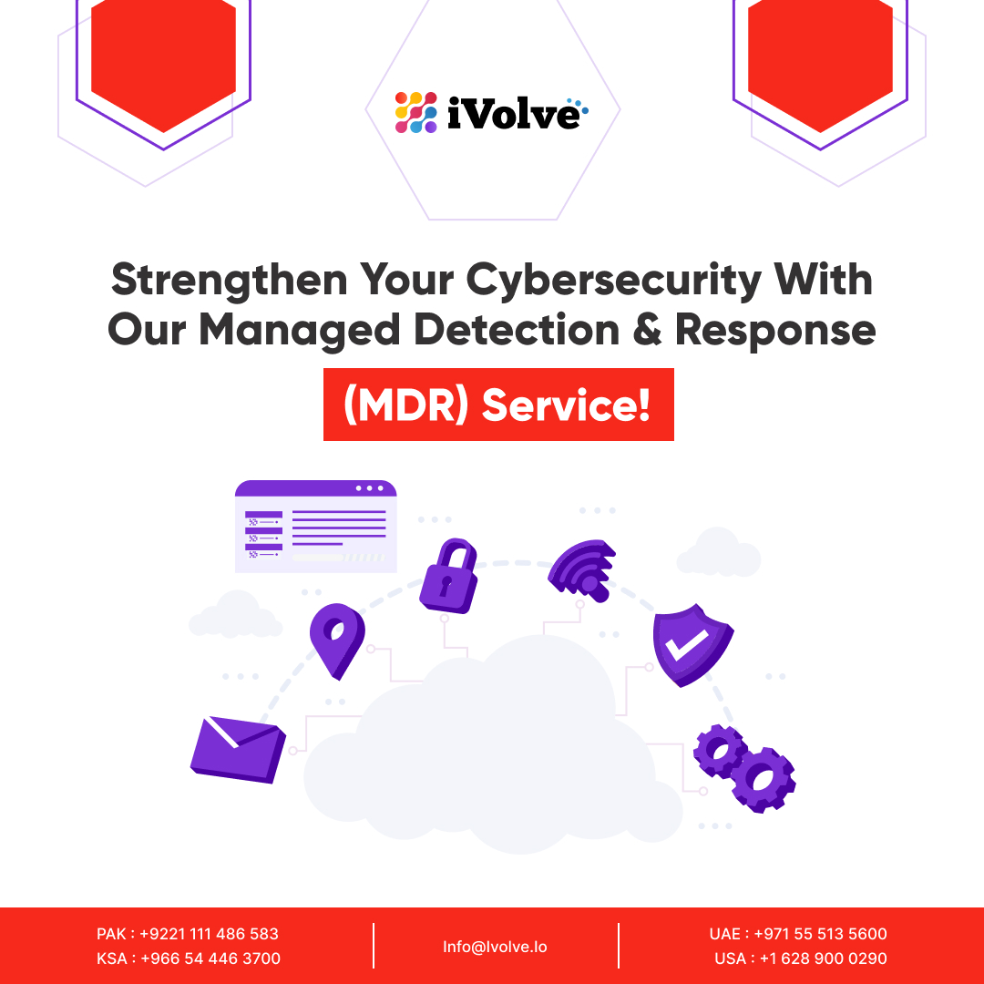 iVolvetech's tweet image. With our MDR solution, you can strengthen your cybersecurity posture &amp;amp; be confident in the protection of your business.

Our team is available 24/7 to monitor your systems, detect potential threats, and respond quickly to mitigate any risks.

#ManagedDetectionAndResponse #MDR