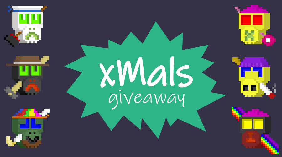 xMalsNFT's tweet photo. 🎉Skulls💀minting is live at @xrpcafe so it's time for another xMals #giveaway🎉

🏆25 XRP + xMals NFT
🥈10 XRP + xMals NFT
🥉xMals NFT

💀Follow us @xMalsNFT
💀Like
💀Retweet

⌛️Ends in 72hrs

#XRP #XRPL #XRPHolders #XRPCommunity #XRPLCommunity #XRPArmy #NFT #NFTs https://t.co/hXqA6GsKFe