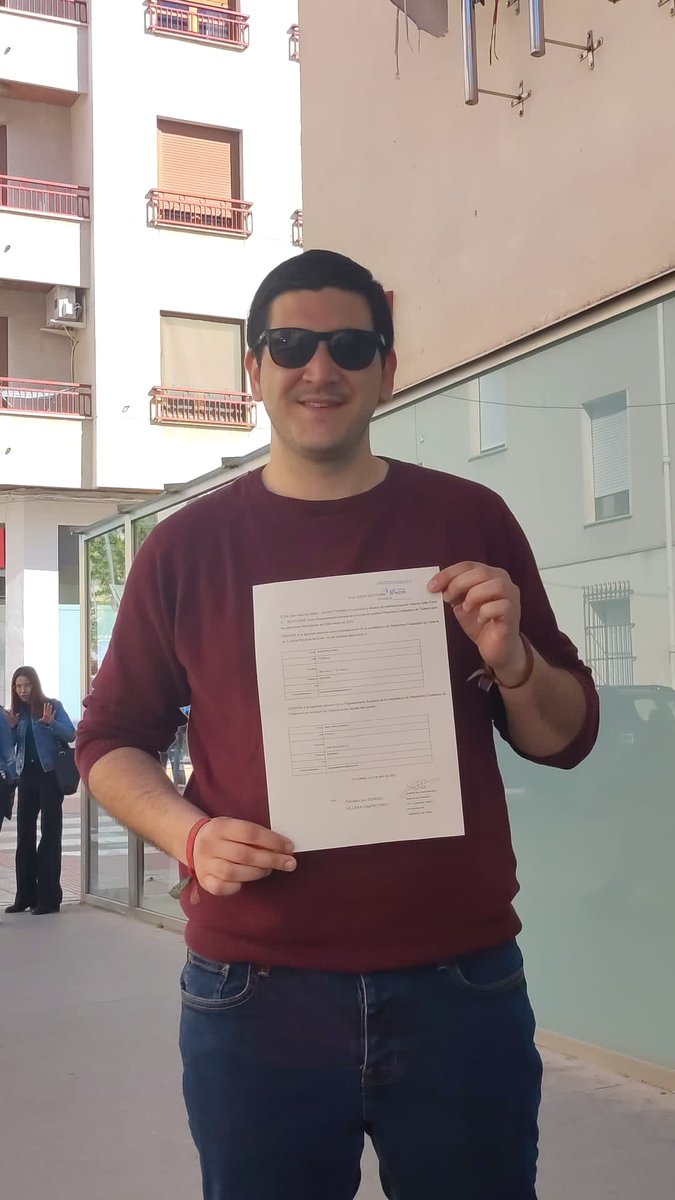 PlataTobarra's tweet photo. Buenas tobarreños y tobarreñas,

Soy José Martínez Salido, graduado en Ciencias Políticas,Gobierno y Administración Pública  y me dirijo a todos vosotros para anunciaros que me presento como candidato a la alcaldía de Tobarra por Plataforma Ciudadana de Tobarra https://t.co/3FGNnpUUF9
