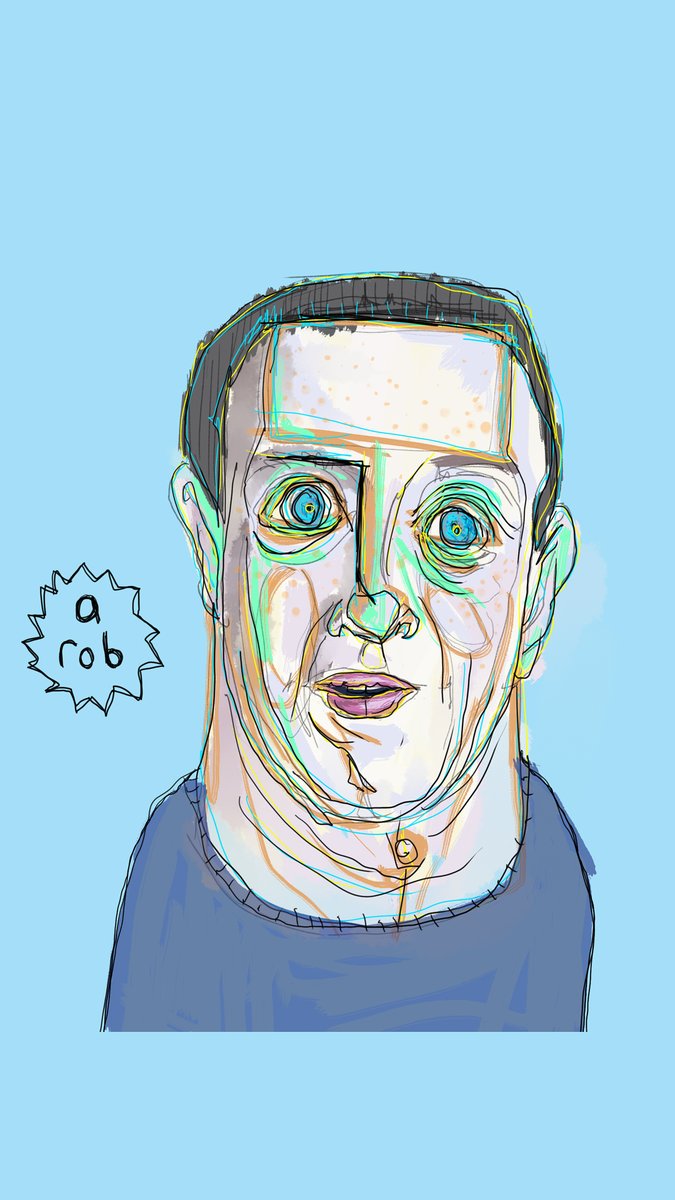 robisreallygood's tweet image. Hey, look,  it's everyone's favourite friend #MarkZuckerberg!  

#digitalart #illustraion #facebook #meta #naiveart #lowbrowart #popsurrealism #lowbrow