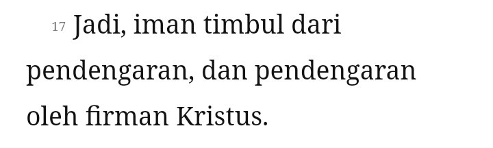 Roma 10:17