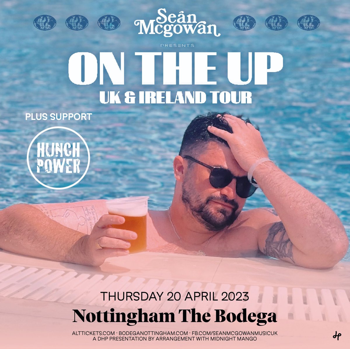hunchpowerband's tweet photo. This Thursday in Nottingham! @seanmcgowanuk kicks off his tour at @bodeganotts and we're supporting. Tickets at https://t.co/wW32ZGQYuT
Presented by @DHPFamily + @MidnightMango
#gig #livemusic #rockconcert #uktour #musictour #folkpunk #indiemusic #PunkRock #HunchPower https://t.co/bKVTZPHmGW
