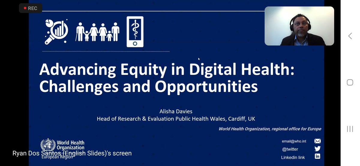 Mariam Beridze, MPH (@_mariamberidze_) on Twitter photo Just now! 🔴
Join the webinar to learn more about Digital Healrh Equity 🌎🩺👩💻
Please click this URL to join.
Passcode: Ga=vpm2e
#DigitalHealth is one of
<a href="/WHO_Europe/">WHO/Europe</a> flagships under European Programme of Work! Just now! 🔴
Join the webinar to learn more about Digital Healrh Equity 🌎🩺👩💻
Please click this URL to join.
Passcode: Ga=vpm2e
#DigitalHealth is one of
<a href="/WHO_Europe/">WHO/Europe</a> flagships under European Programme of Work!