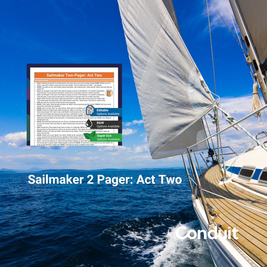 ConduitScotEdu's tweet photo. Our Sailmaker Two Page Revision Activity will be just the ticket for this week. #secondaryteacher #teachersoftwitter #teachscotland #edutwitter #teachertwitter #TeacherLife #CfE #seniorphase #nat4 #nat5 #higher #TeamEnglish #alanspence @EnglishScotland https://t.co/dkr6dhXdEb https://t.co/RszWEOXDsu