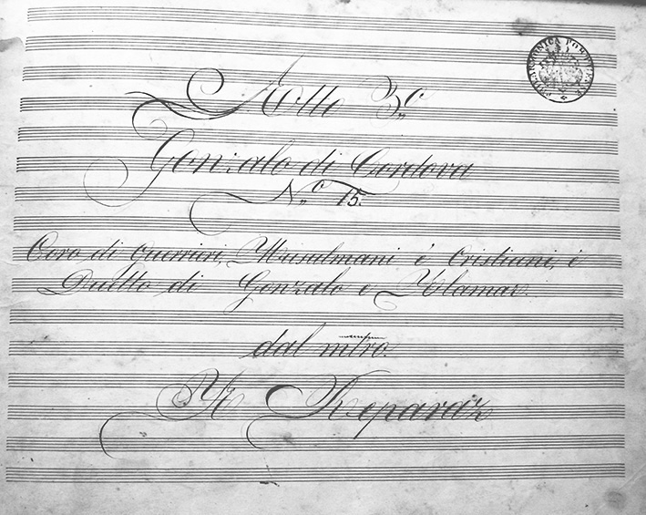 ICCMU's tweet photo. La Orquesta de Córdoba, @IMAECordoba y el Gran Teatro de #Córdoba presentan en versión de concierto la #ópera "Gonzalo de Córdoba" (1857) de Antonio #Reparaz. Reestreno en tiempos modernos de la edición realizada por el #ICCMU de este compositor de gran éxito en España y Portugal https://t.co/oWwFhBb8i9