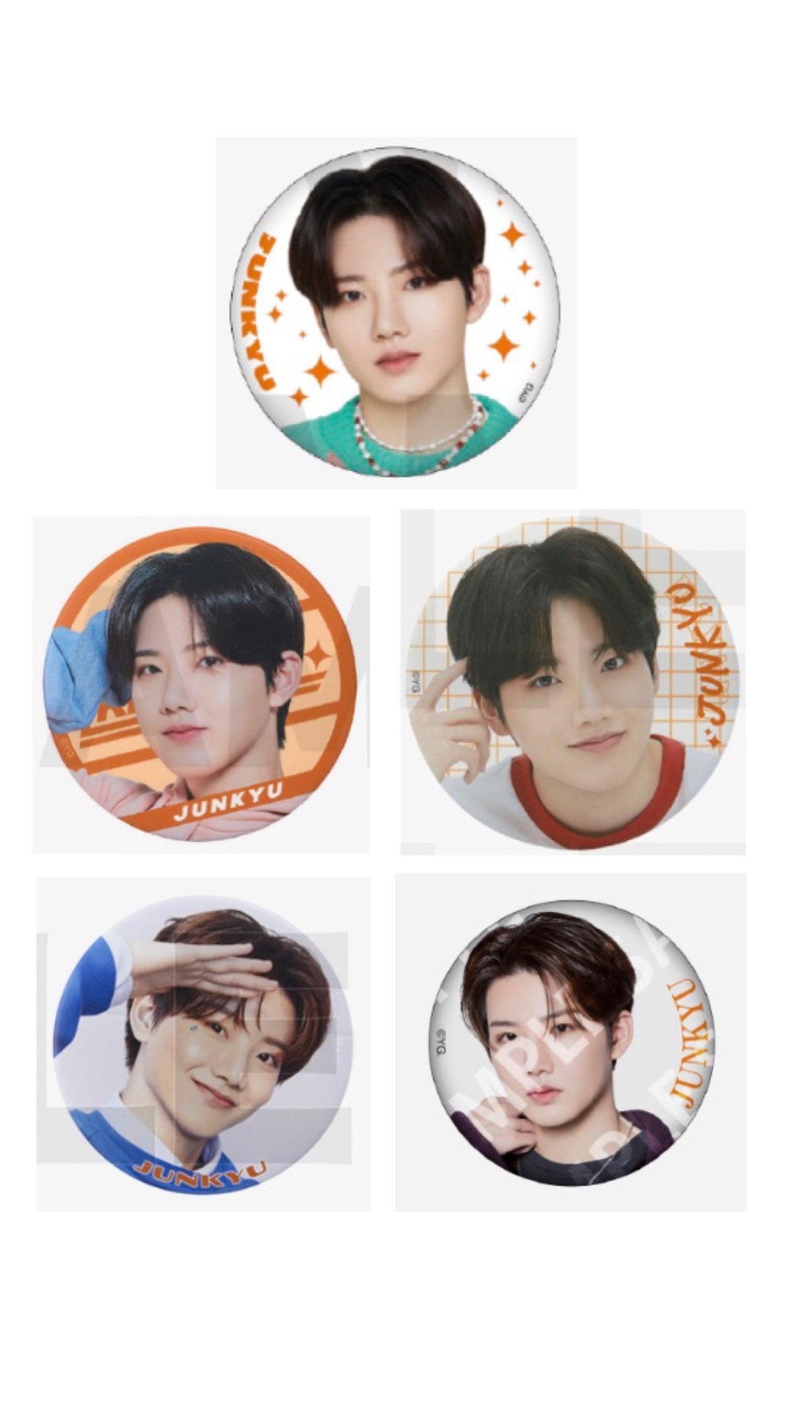 [バラ売り可] TREASURE ジュンギュ 缶バッジ まとめ売り バラ売り可] TREASURE ジュンギュ 缶バッジ まとめ売り