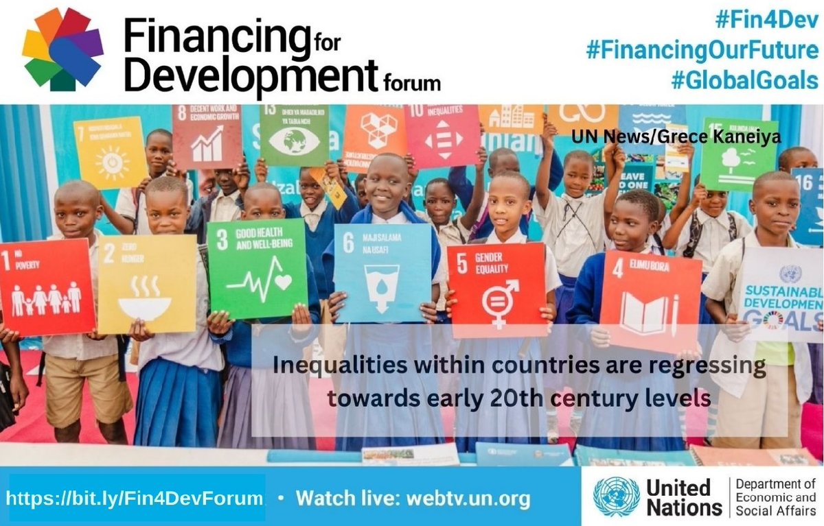 Both immediate and longer-term measures are urgently needed to effectively finance responses to multiple overlapping crises while scaling up essential investments in the SDGs. The 2023 #FfDForum that kicks off today seeks to explore the solutions! #Fin4Dev