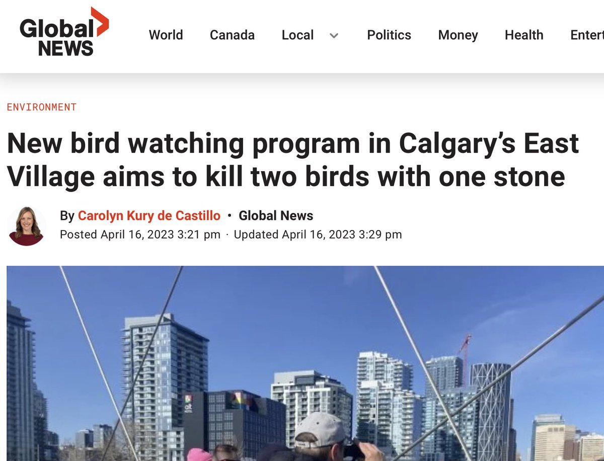Congrats on the super-original and hilarious headline <a href="/globalnews/">Globalnews.ca</a>. <a href="/NatureYYC/">Nature Calgary</a>'s doubt laughing heartily at the violent metaphor used to describe their initiative.
