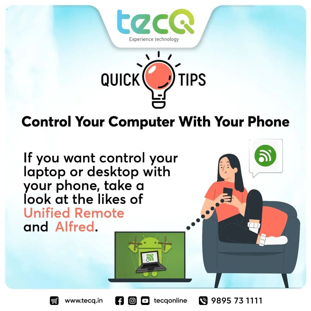 OnlineTecq's tweet image. Here is a useful tip for you!

#tecq #tecqtips #controlcomputer