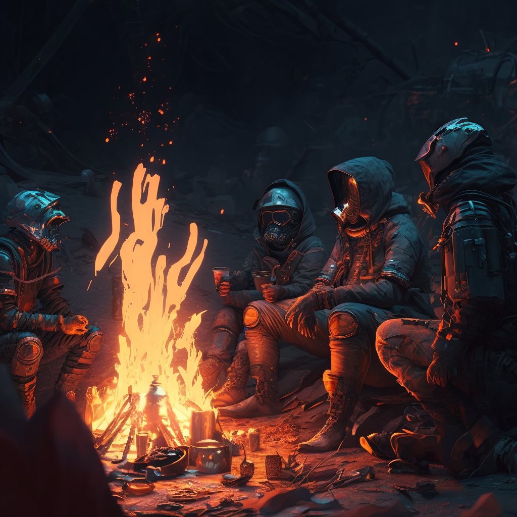axiomxplorer's tweet photo. Share stories and experiences with fellow adventurers in the Axiom X universe, and forge new friendships that will last a lifetime 🏕️

#AxiomX #NFT #NFTs #cryptoart #Solana #SolanaNFTs #digitalart https://t.co/Es4nDCGTUf
