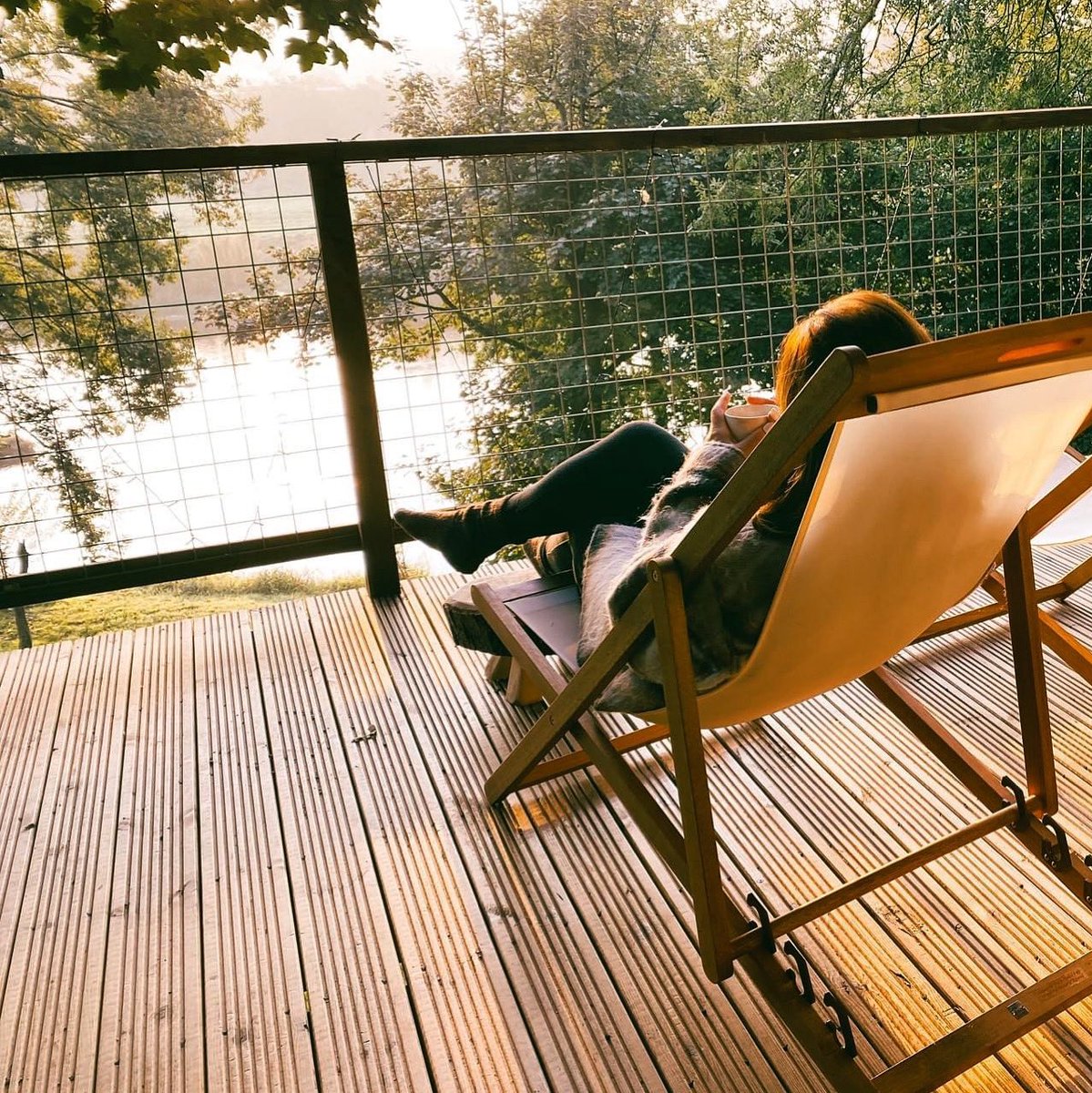 By the Wye - Treetop Retreat Wales tweet media