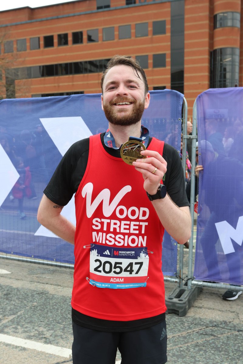 OhAdamSmith's tweet photo. I am officially a marathoner 🥳🫡

That was the hardest but most rewarding thing I've ever done. I have never felt pain like I did for that last 10k but I did it, finishing with a sub 4 hour marathon at 03:48:15

The money donated so far will do so much for families in Manchester https://t.co/NGVJs5Jy09